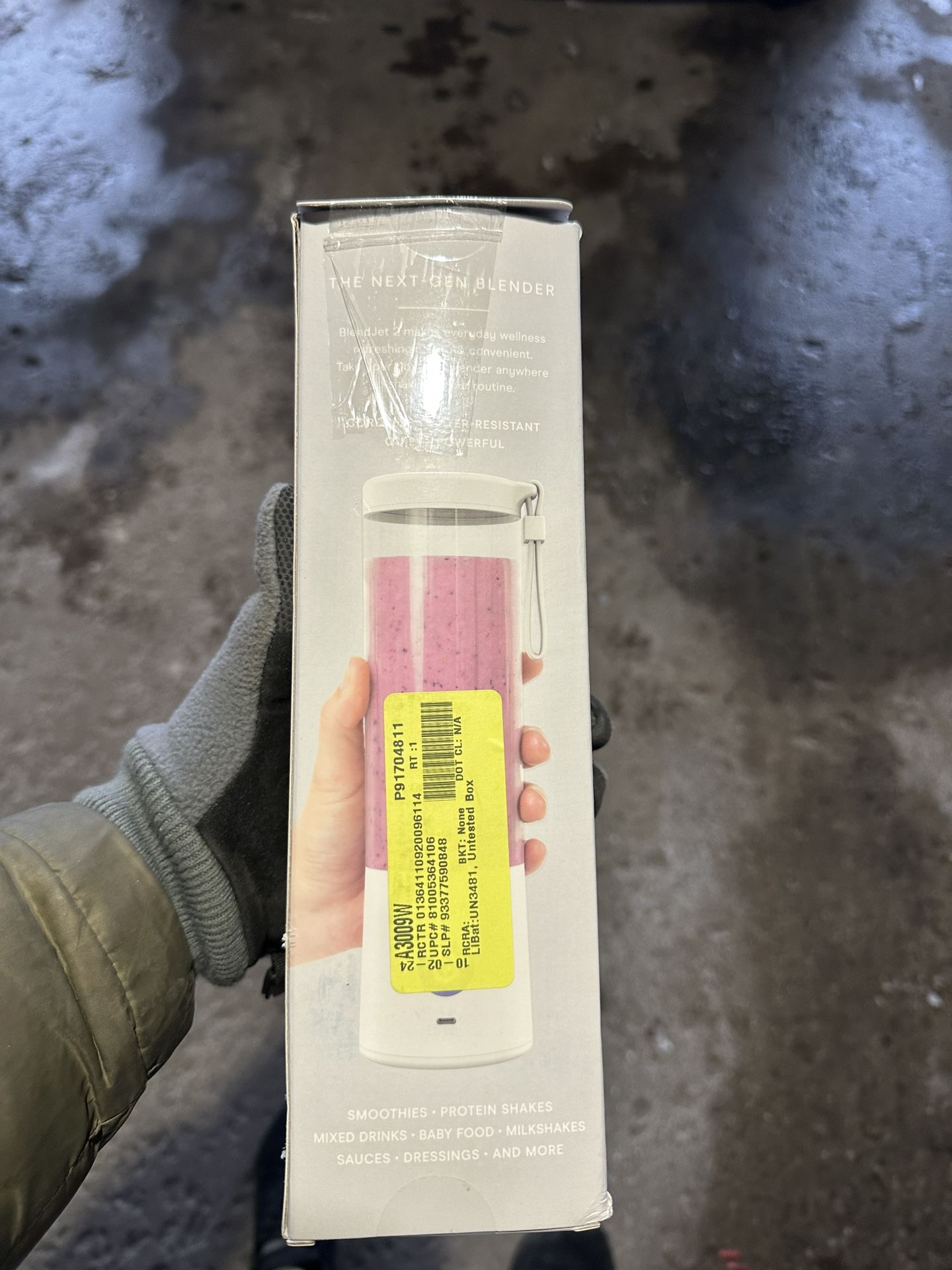 BLENDJET 2 20oz Portable Cordless Rechargeable Blender (Lavender) NEW