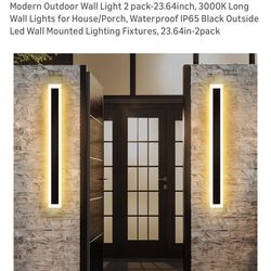 Outdoor lights modern wall light fixtures