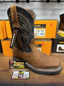 BONANZA RANCHER GRIT WATERPROOF SOFT TOE WORK BOOTS