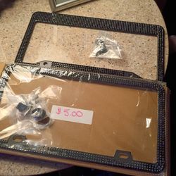 License Plate Frames.