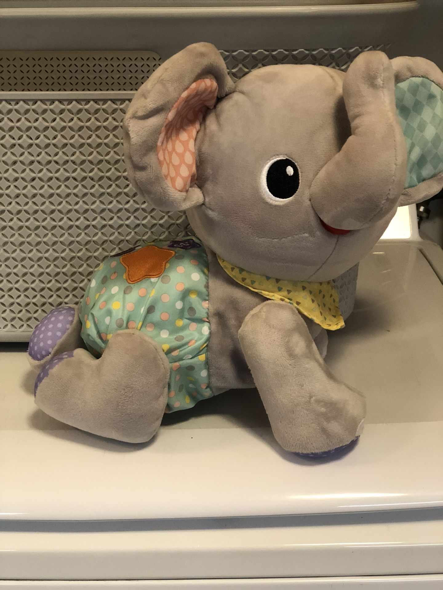 Vtech Explore And Crawl Gray Elephant