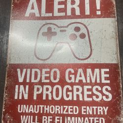 Gamer Sign
