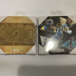 Official Nintendo The Legend of Zelda Breath of the Wild Map Canvas Art 6x6"