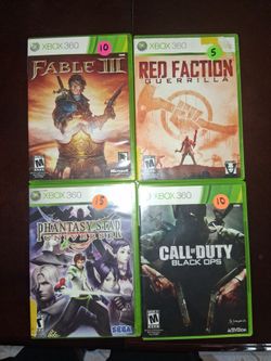 Xbox 360 games