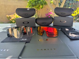 Oakley sutro red lens