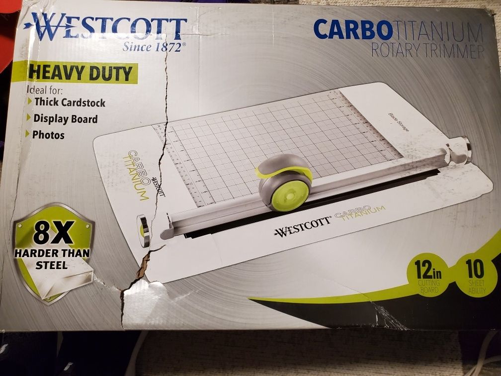 BRAND NEW Westcott Carbo Titanium 12" Trimmer