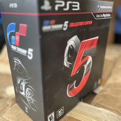 Gran Turismo 5 Collector's Edition Sony PlayStation 3 PS3 Complete Game Car