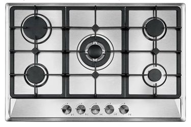 New 30 Inch Cooktop 5 Burner Gas Cooktop - Stainless Steel Built-in Stovetop