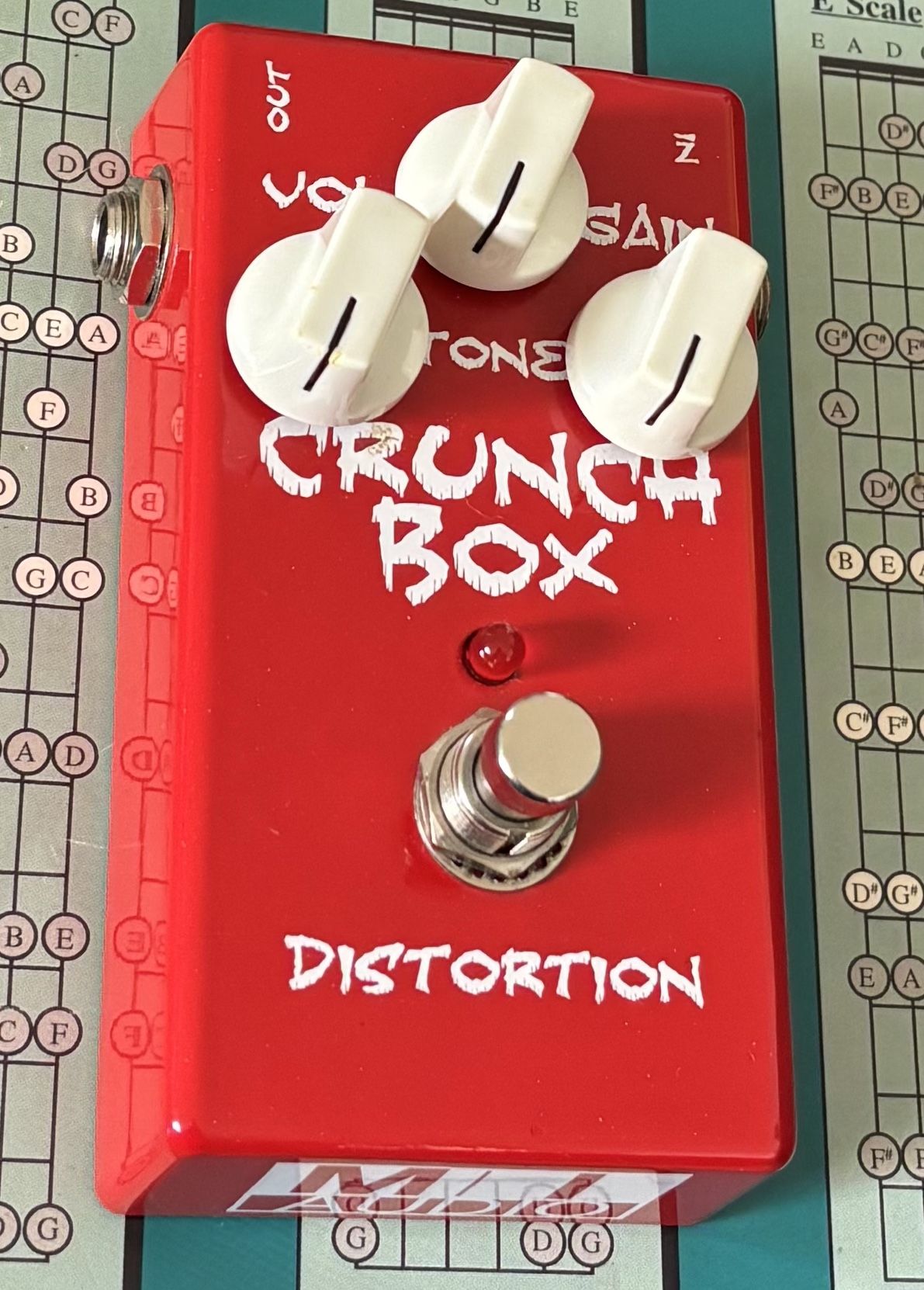 MI Audio Crunch Box V1 Guitar Pedal