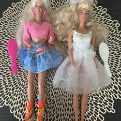 My First Barbie Ballerina Easy to Dress 1988 Vintage #1280 and All American  Barbie 1990 #9423. for Sale in Woodbridge, VA - OfferUp