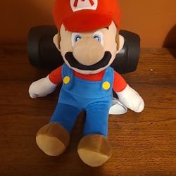 Sanei Little Buddy Mario 9.5 inch Plush