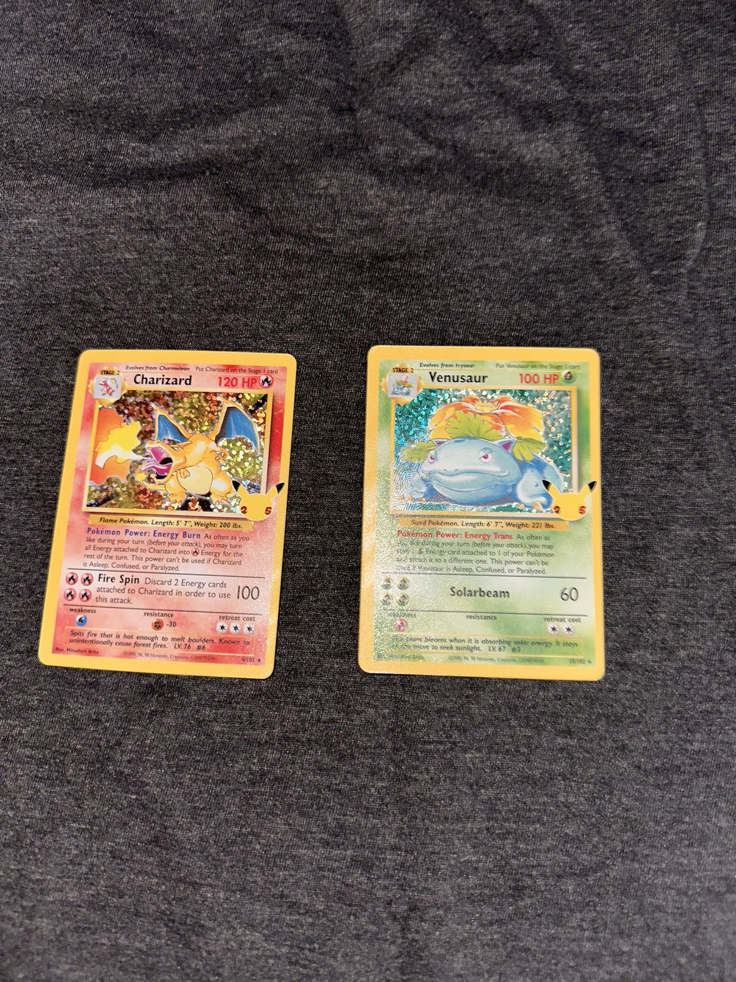 25th anniversary pokemon cards