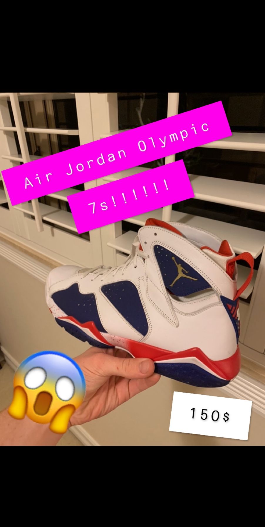 Air Jordan Olympic 7s size 14