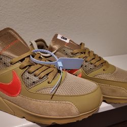 NIKE AIR MAX 90 OFF-WHITE DESERT ORE