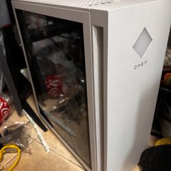 Omen 25L Pc Case, Motherboard, Cooler, And Fans