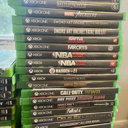 Xbox One - Xbox Series X + S - Xbox 360 Games Lot 