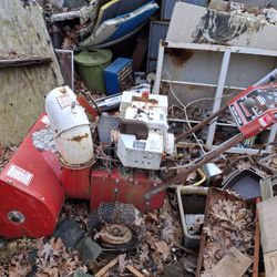 Old school snowblower.