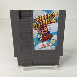 Super Mario Bros 2 Video Game Cartridge For Nintendo NES