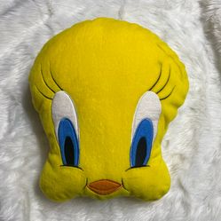 Looney Toones Tweety Bird Plush Pillow