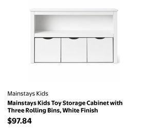 Toy Storage Cabinet