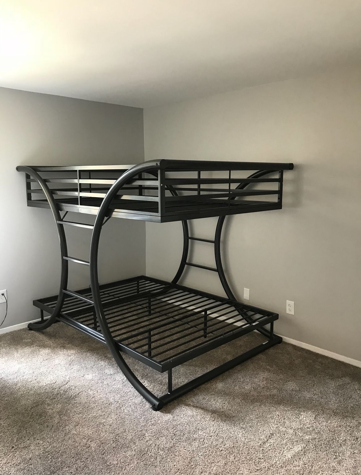 Full Size Bunk Bed Frame Steel