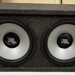 12” JBL Subwoofers!