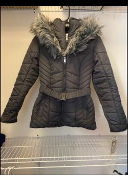 Women’s Winter Coat, New -Grey-Size-Women’s XSmall 