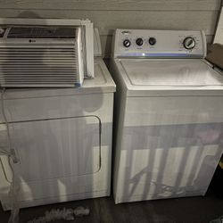 Washer Dryer And Ac Window Unit 