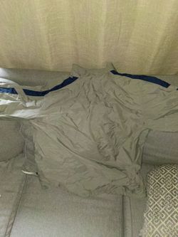 Hoodless Nike waterproof jacket