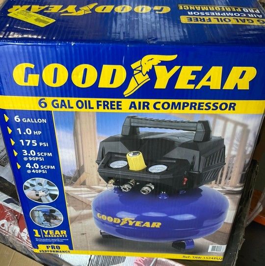 Goodyear 6 Gallon Air Compressor