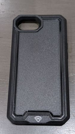 For Apple iPhone 16e 17e black rugged case