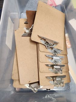 Set Of Clipboards