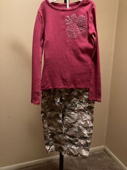 Size 6X Shirt And Cano Pants 