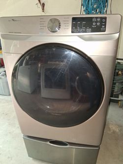Samsung Steam Electric Dryer, W/Warranty