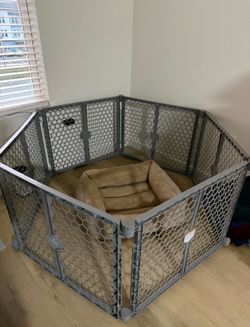 Dog play pen available