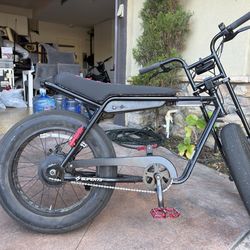 Super73 Z1 Electric Bike (2023) – Great Condition, Upgraded Seat