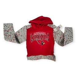 NFL Arizona Cardinals Girls Hoodie Sweater 
