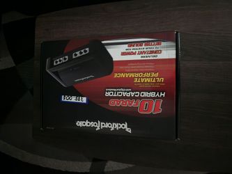 Rockford Fosgate 10 Farad Hybrid Capacitor