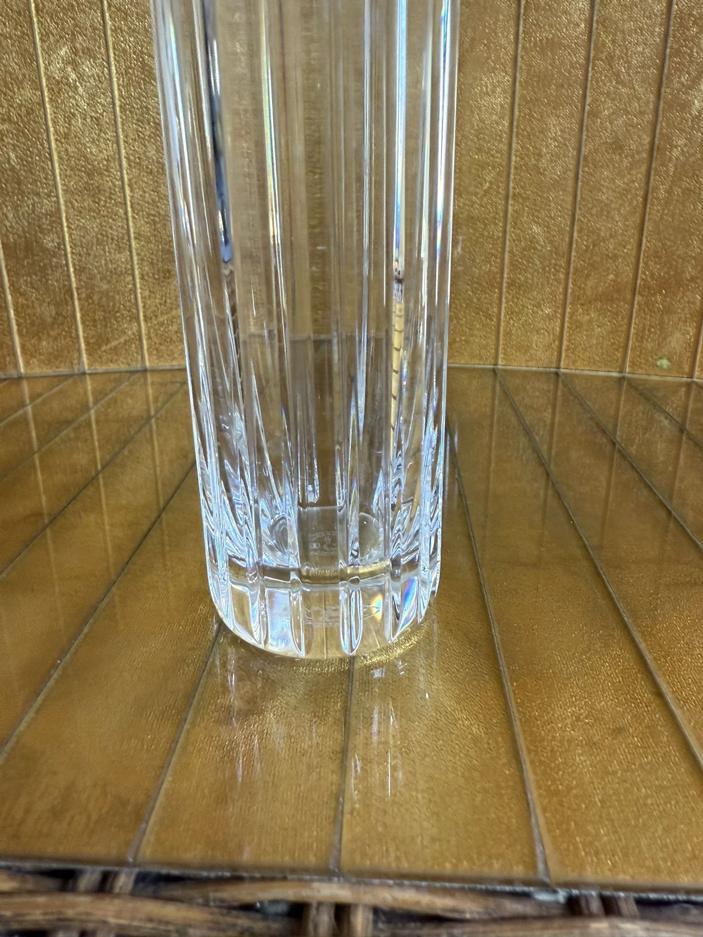 Baccarat Crystal Made In France Bud Vase/ Champagne Glass