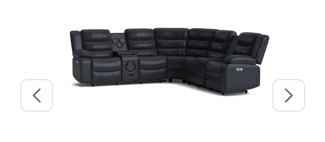 Jovi Bluetooth Enabled LED sectional W/speakers