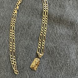 Figaro Gold Chain 