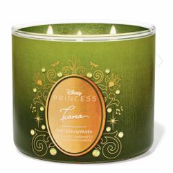 Limited Edition! BATH & BODY WORKS✨🪷👸©️Disney collection PRINCESS TIANA👸🪷✨3-wick candle  