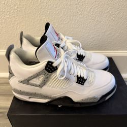 Jordan Retro Cement 4 2016 Like New No Crease 