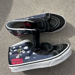 Snoopy Vans Size 3c 