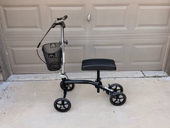 Rolling scooter for broken foot