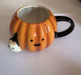 Halloween pumpkin ghosty mug - Target