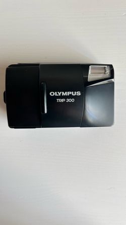 Olympus Trip 300 Vintage 35mm point and shoot camera tested and working