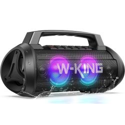 W-KING Portable Speakers Bluetooth Wireless,waterproof 