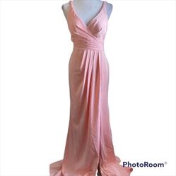 Long Flattering Prom Dress With Straps