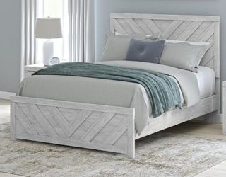Beautiful Twin Size Bed With Mattress